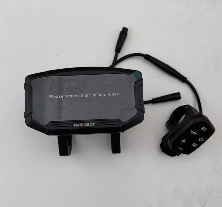 Écran + switch NANROBOT D4 / LS7 — pièce détachée au Maroc